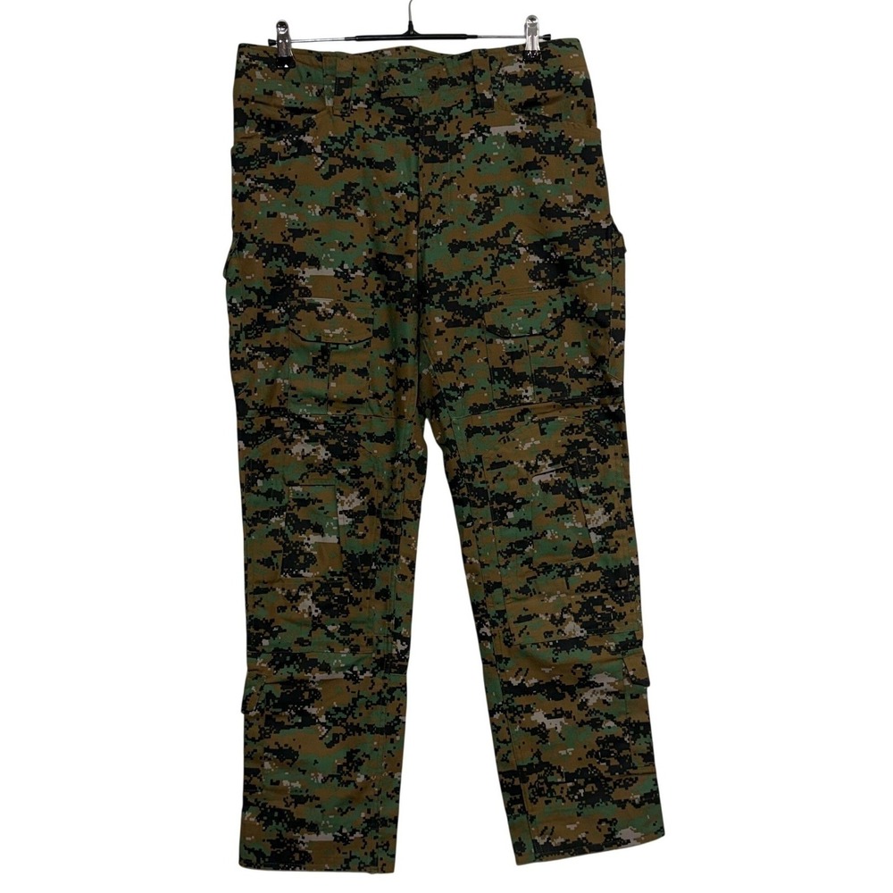 5.11 Tactical Pants Mens 32x32 Green Digital Camo Cargo Military Combat TAC-105C